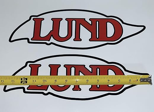 Lund Retro Decal Pair WC SSV Pike