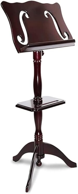 PAASHE Retro Heavy Wooden Music Stand Portable