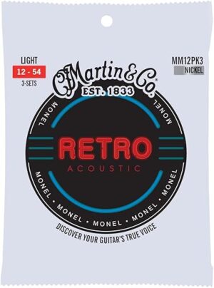 Retro MM12 3 Pack Monel Light Strings