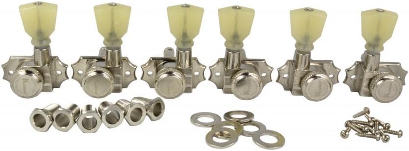 Kluson Revolution Diecast Tuners - Locking Nickel