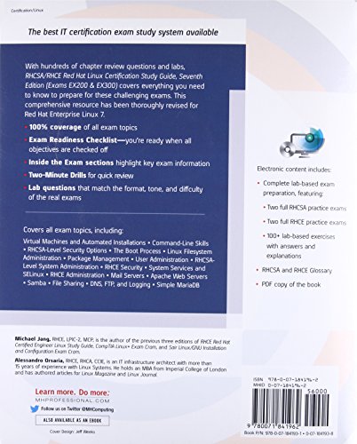 RHCSA/RHCE Red Hat Linux Certification Study Guide by Michael Jang - Image 2