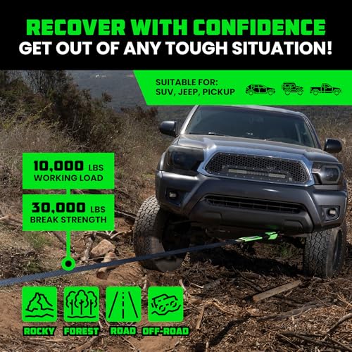 Rhino USA Recovery Tow Strap (3" x 20') - Image 4