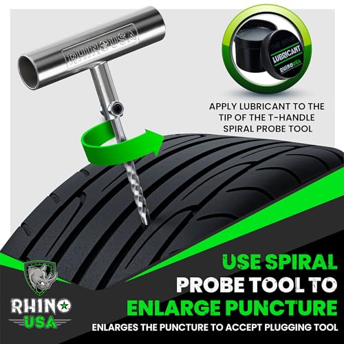 Rhino USA Tire Plug Repair Kit (86-Piece) - Image 3