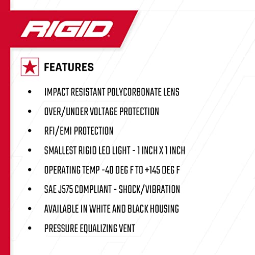 RIGID Ignite Backup Kit Black Flood Flush Mount - Image 5