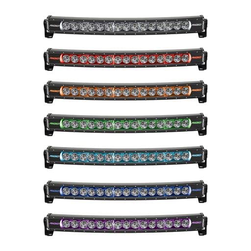 RIGID Radiance+ Curved 40 Inch RGBW Light Bar 340053 - Image 2