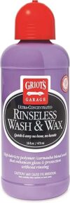 Griot’s Garage Rinseless Wash And Wax 10493 16oz