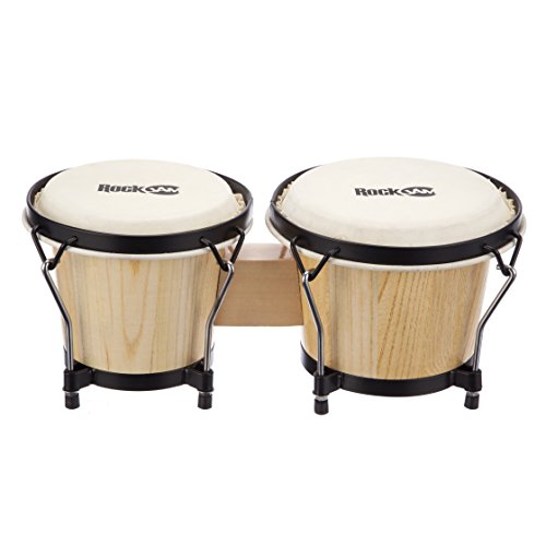 RockJam Bongo Drum Set With Padded Bag - Image 4