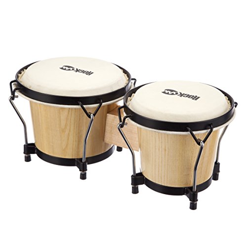 RockJam Bongo Drum Set With Padded Bag - Image 2