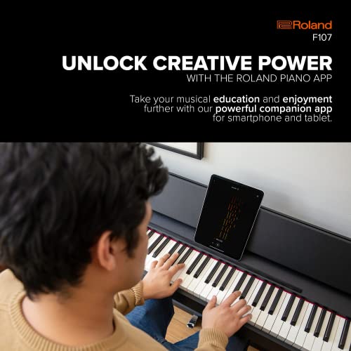 Roland F107 Digital Streamlined Home Piano - Image 4
