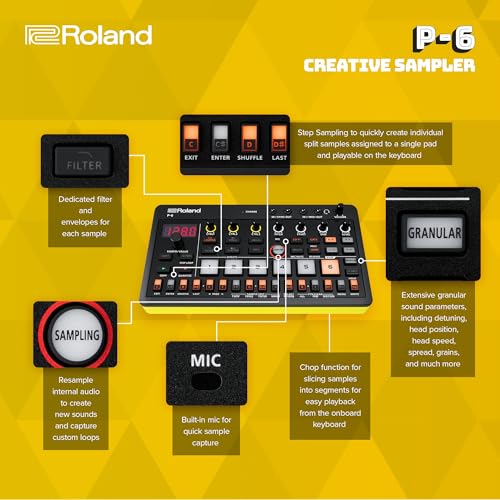Roland Roland AIRA Compact P-6 Creative Sampler - Image 3