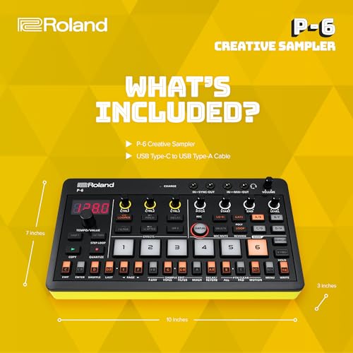 Roland Roland AIRA Compact P-6 Creative Sampler - Image 5