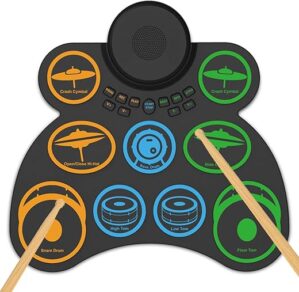 SIMEAGO Roll-Up 9 Pads Electronic Drum Set