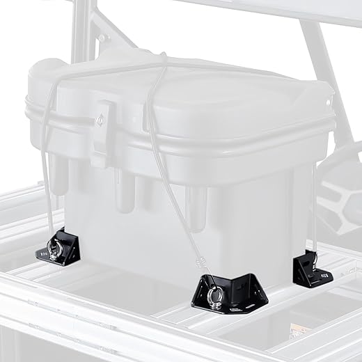 KEMIMOTO Roof Rack Cargo Brackets, 4PCS Aluminum