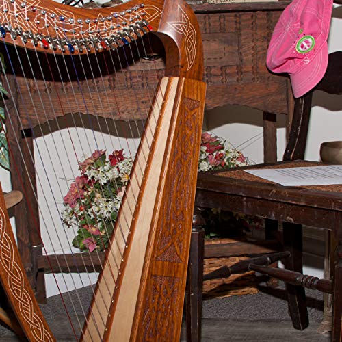 Roosebeck 22-String Heather Harp With Levers - Image 4