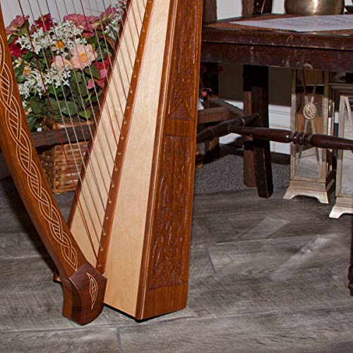 Roosebeck 22-String Heather Harp With Levers - Image 5