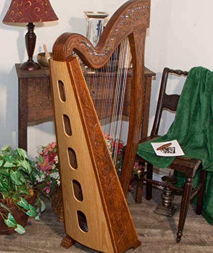 Roosebeck 36-String Celtic Harp w/Chelby Levers - Image 5