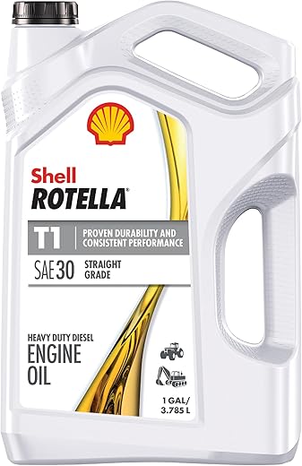 Shell Rotella Rotella T1 550019857 30W Engine Oil
