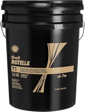 Shell Rotella Rotella T1 SAE 40 Diesel Oil (5-Gallon)