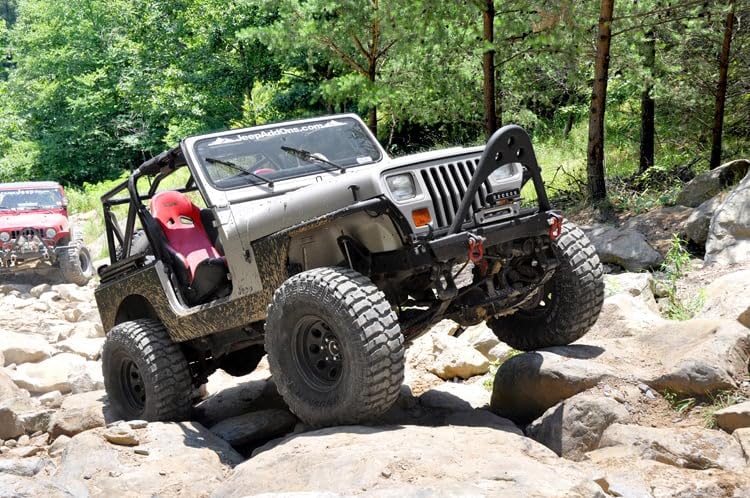 Rough Country 4" Lift Kit For 87-95 Jeep Wrangler YJ - Image 2