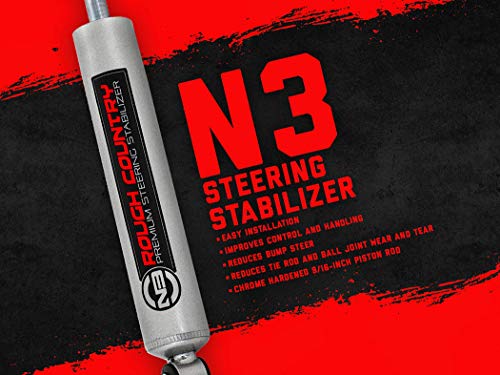 Rough Country N3 Steering Stabilizer For Jeep JK - 8730630 - Image 2