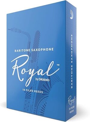 Rico Royal Baritone Saxophone Reeds, Strength 3.5