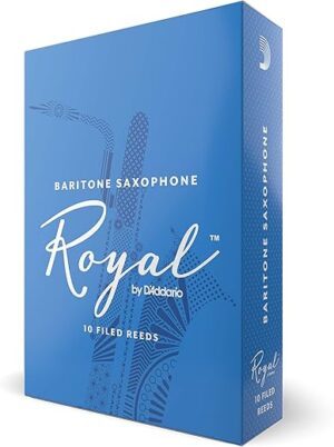 Rico Royal Baritone Saxophone Reeds, Strength 4.0
