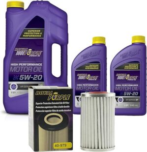 Royal Purple Royal Purple 5W-20 Synthetic Oil & 40-979 Filter