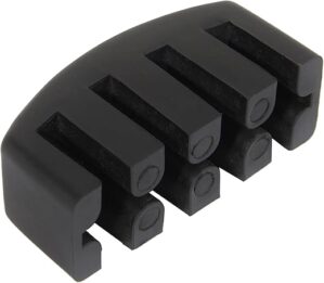 MIHEY Rubber Cello Practice Mute, Black