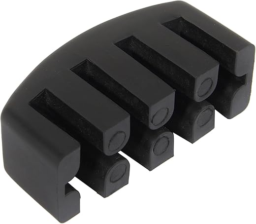 MIHEY Rubber Cello Practice Mute, Black