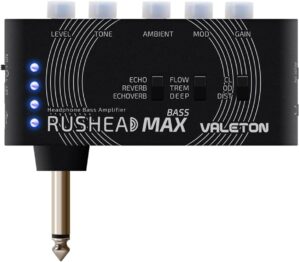 Valeton Rushead Max Bass USB Chargable Headphone Amp