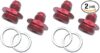 Edelbrock Russell 640220-6 AN Red Carburetor Adapter