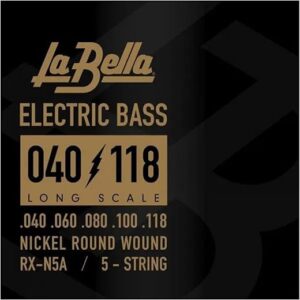 La Bella RX-N5A Long Scale Nickel Bass String