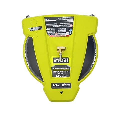 RYOBI 3400 PSI Gas Pressure Washer Surface Cleaner RY31SC15 - Image 3