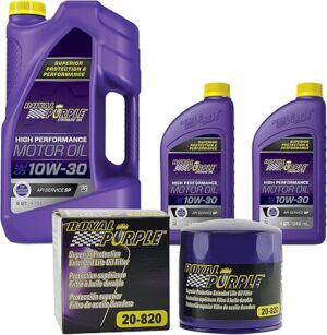 Royal Purple SAE 10W-30 Synthetic Motor Oil & 20-820 Oil Filter