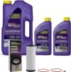 Royal Purple SAE 5W-20 Synthetic Motor Oil & 30-2062 Filter