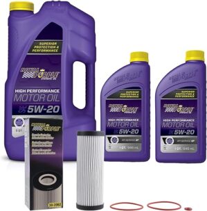 Royal Purple SAE 5W-20 Synthetic Motor Oil & 30-2062 Filter