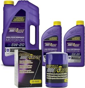 Royal Purple SAE 5W-20 Synthetic Motor Oil & Filter