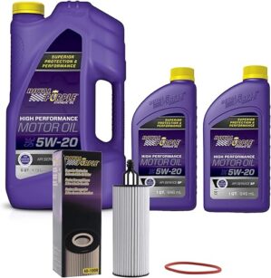 Royal Purple SAE 5W-20 Synthetic Oil & 40-1009 Filter