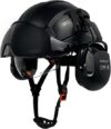DarlingSafe Safety Helmet With Visor Ear Muffs