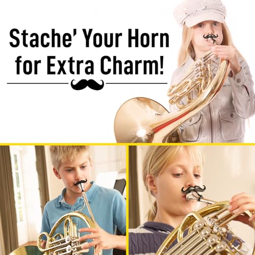 Samorillo Clip-On Mustache For French Horns - 2 Pack - Image 3