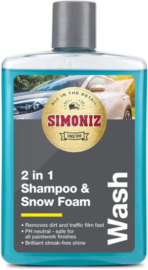 Simoniz SAPP0170A 2 In 1 Shampoo Snow Foam