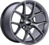 BBS Satin Grey Wheel, Painted Finish (16×7″/5x100mm, +36mm Offset)