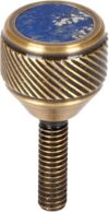 KGUBrass Saxophone Neck Screws Heavy 135 (Antique Bronze, Lapis Lazuli)
