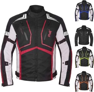 HWK Scorpion Motorcycle Jacket With Armor Protection