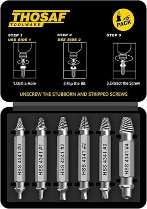 THOSAF Screw Extractor Set For Men