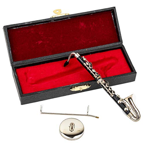 Seawoo Miniature Bass Clarinet With Stand And Case - Image 5