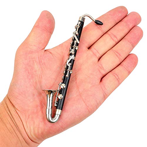 Seawoo Miniature Bass Clarinet With Stand And Case - Image 2