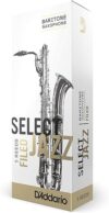 Rico Select Jazz Baritone Sax Reeds, Filed