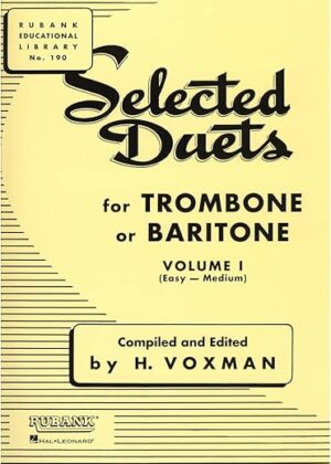 Selected Duets for Trombone: Volume 1