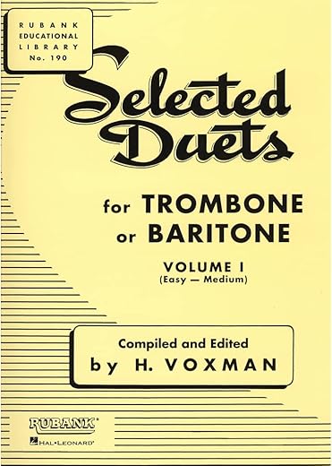 Selected Duets for Trombone: Volume 1